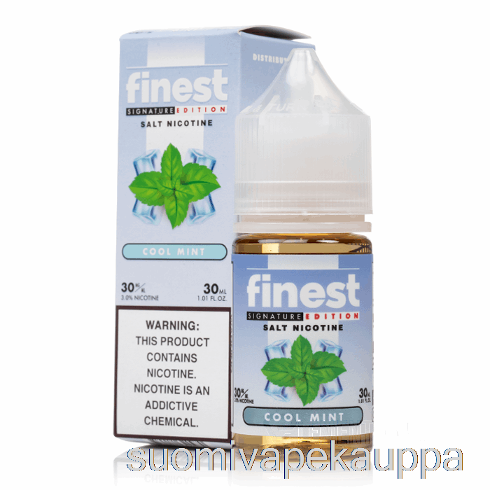 Vape Kauppa Cool Mint - Hienoin Signature Edition Salt Nic - 30ml 50mg
